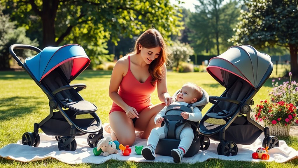 adapting stroller for growth