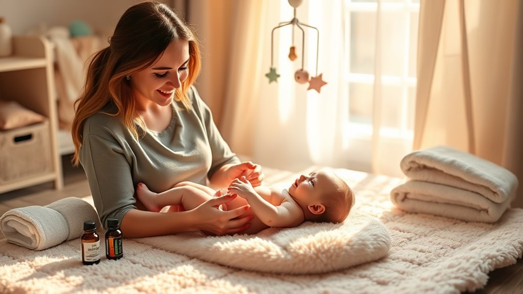 baby massage relief tips