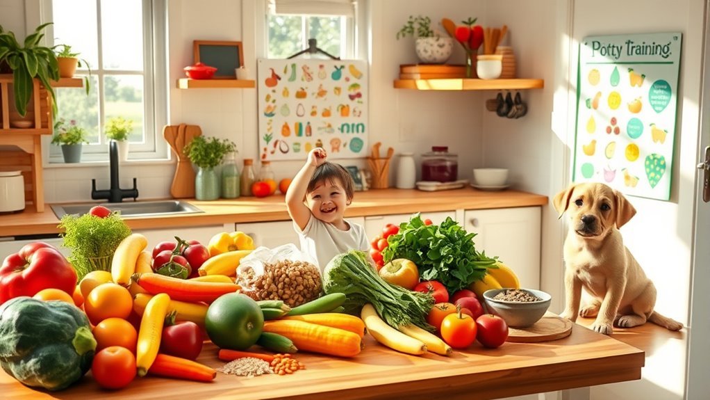 balanced diet for potty training