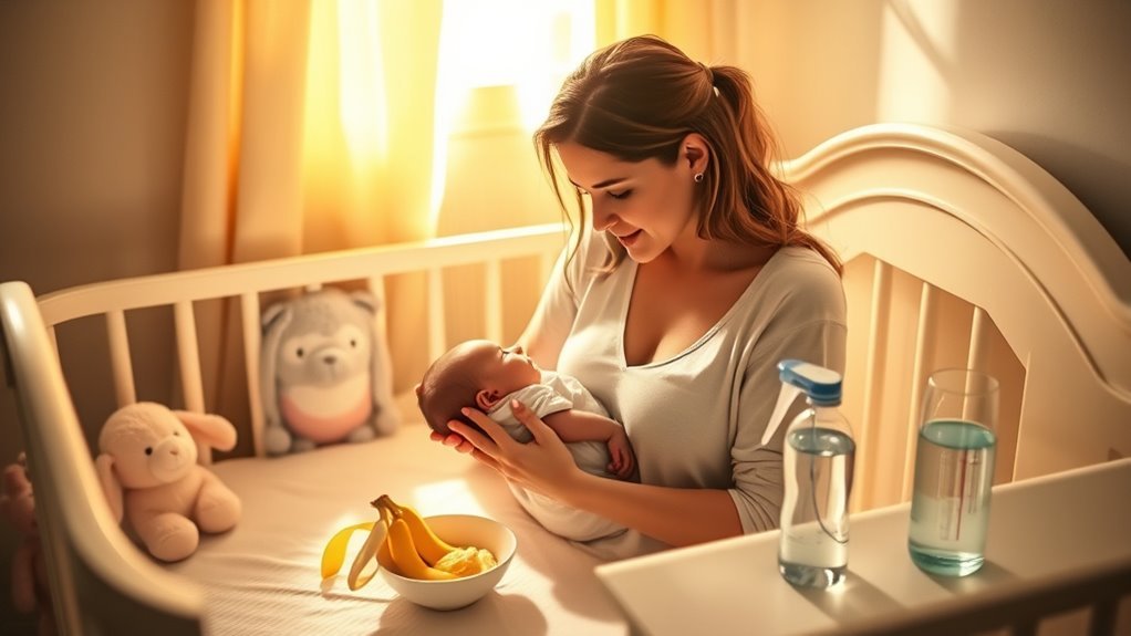 breastfeeding influences newborn sleep