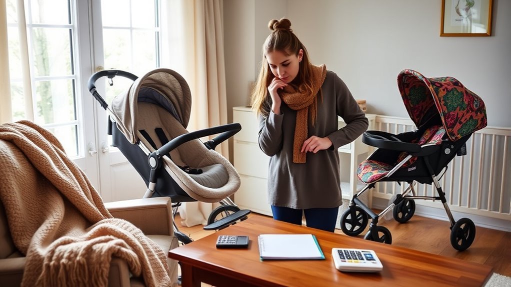 budgeting for stroller purchase