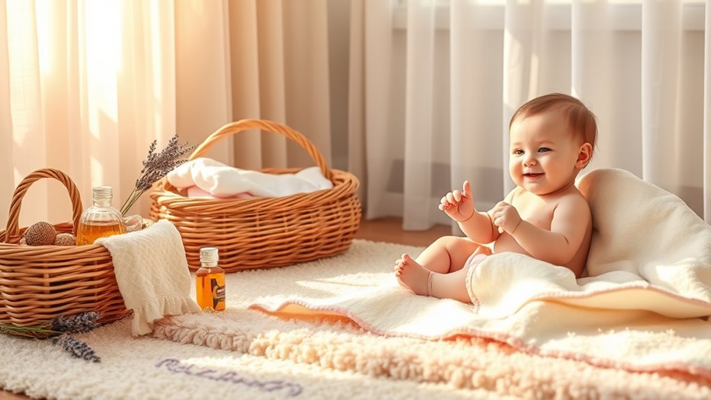 calming atmosphere for massage