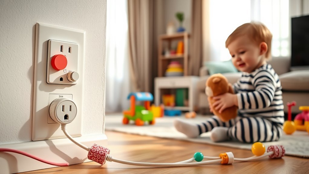 child proof electrical safety measures
