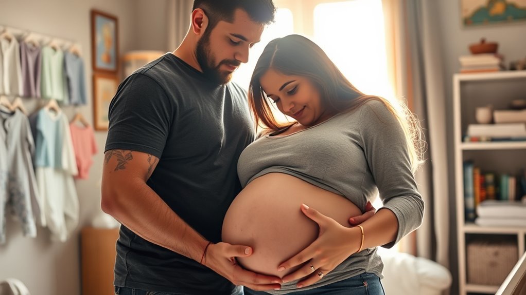 dad s involvement enhances pregnancy