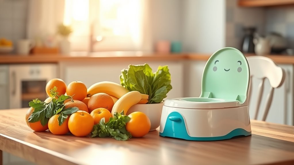 diet influences potty training