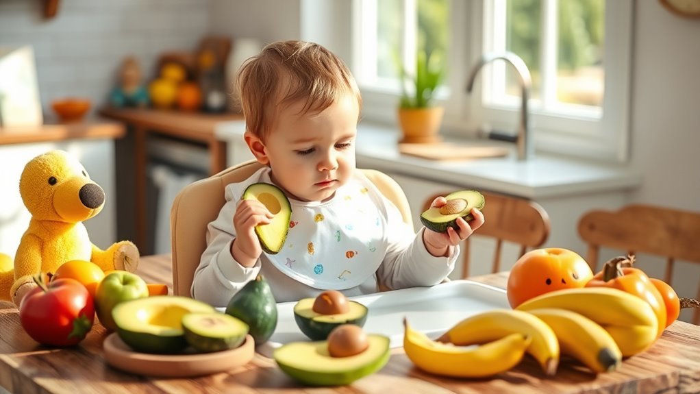 encouraging independent self feeding