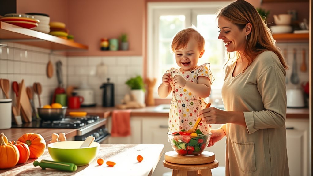 engaging children in cooking