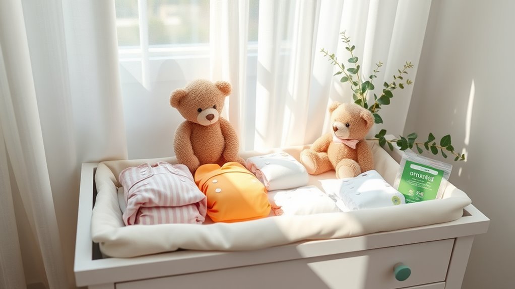 hybrid diapering for flexibility