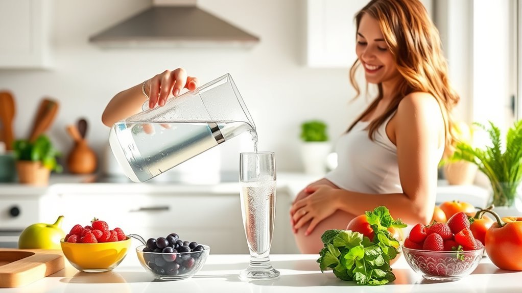 hydration supports pregnancy health