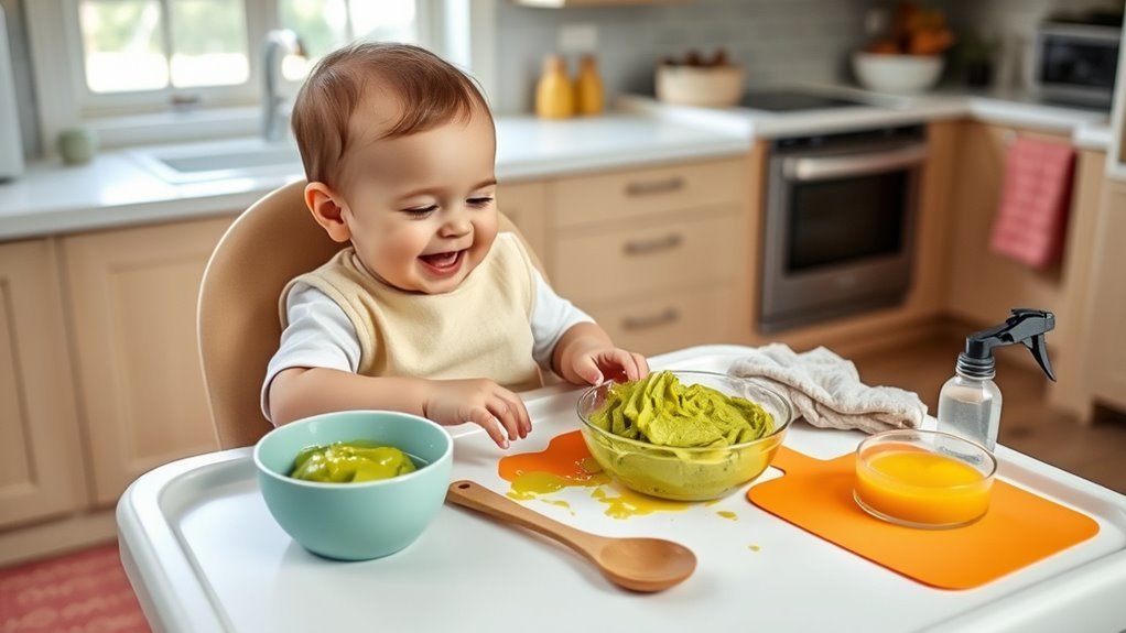 messy mealtimes made manageable