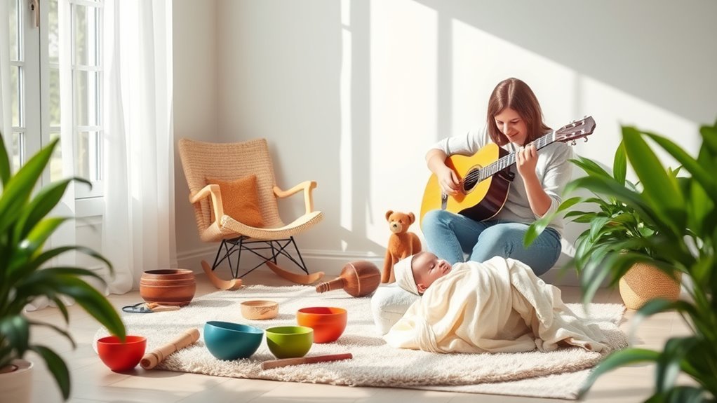 music enhances baby development