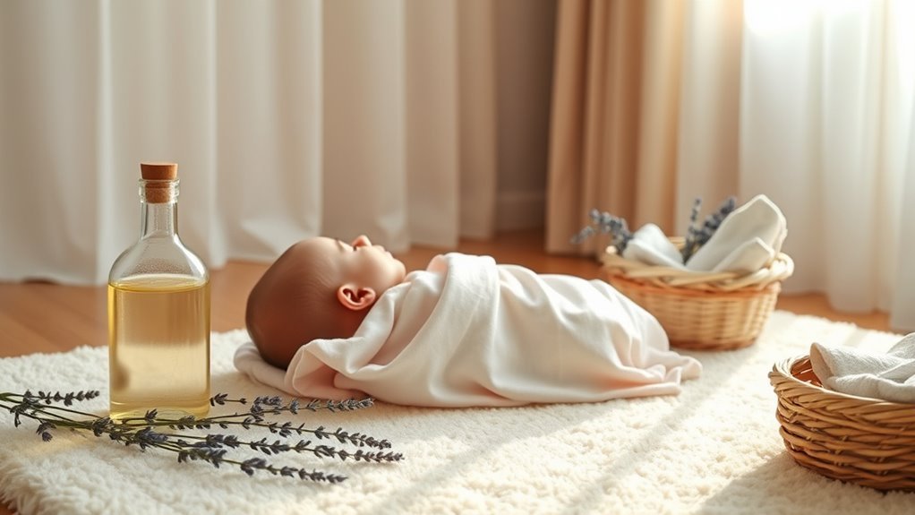 natural oils for baby massage