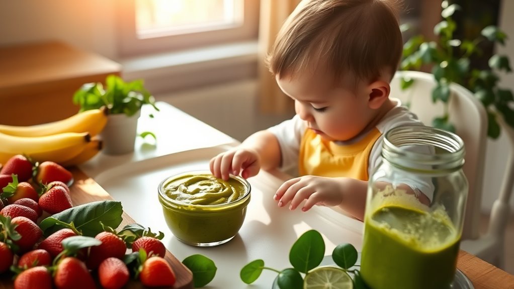 organic baby food choices