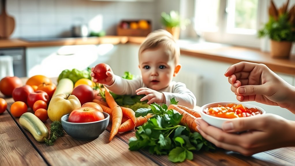 organic foods enhance baby nutrition