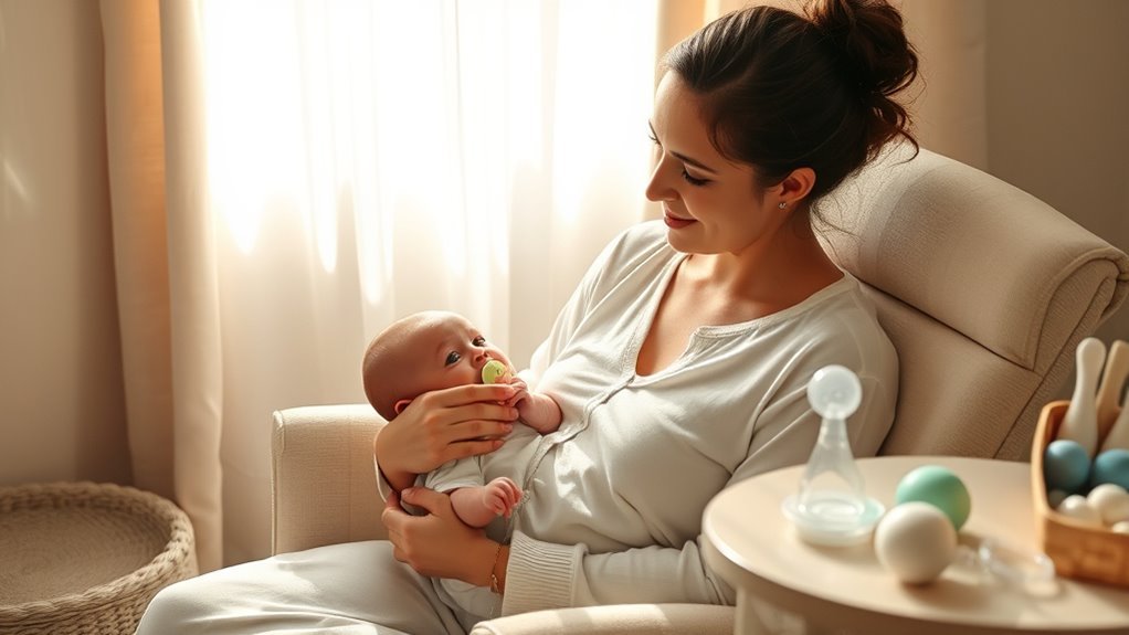 pacifiers may disrupt breastfeeding