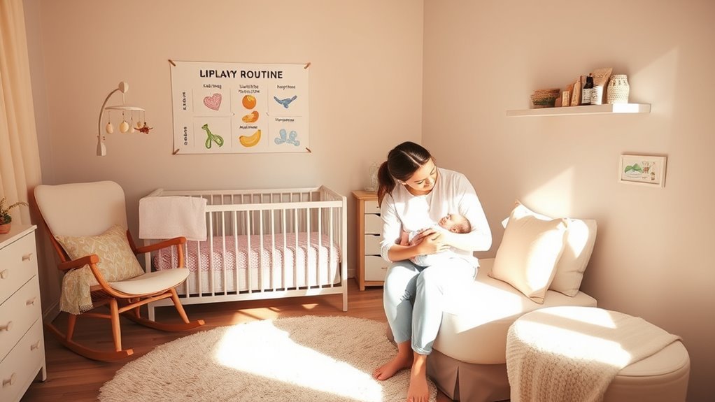 predictable routine reduces tantrums