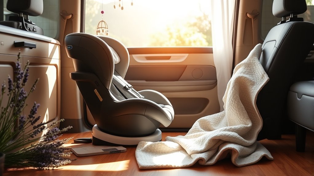 secure car seat installation