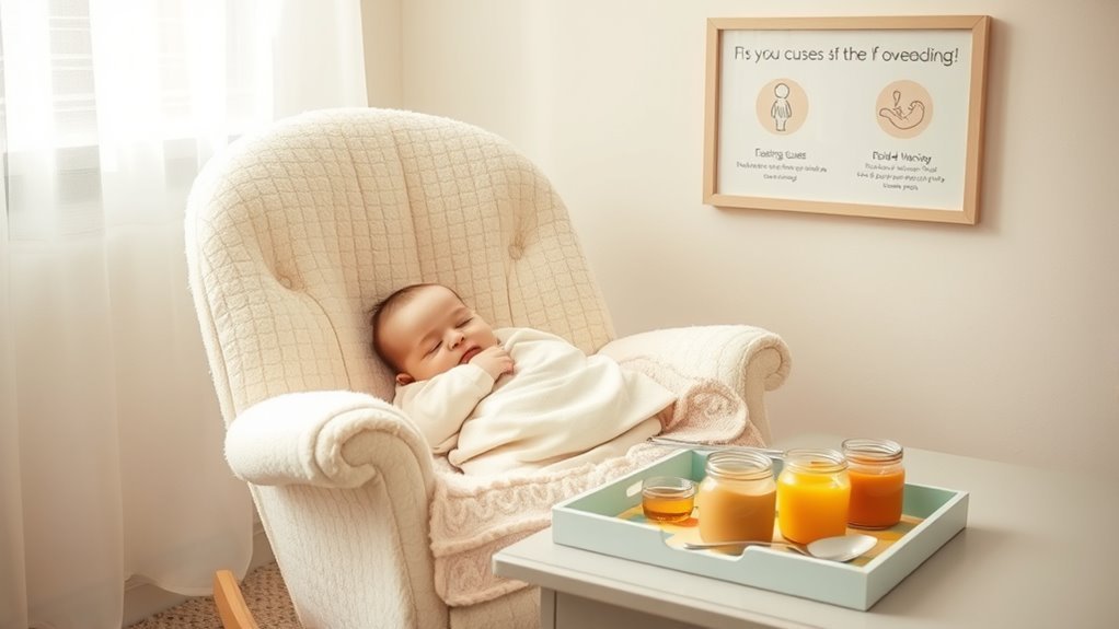 signs of baby overfeeding