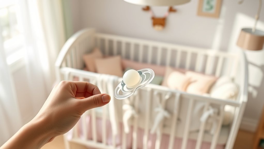 timing pacifier introduction wisely