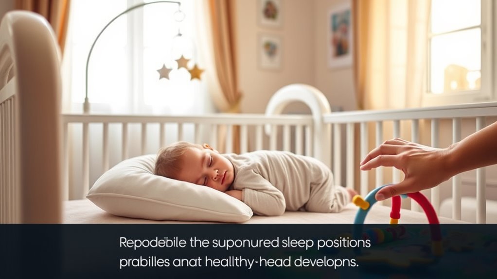 vary sleeping positions regularly